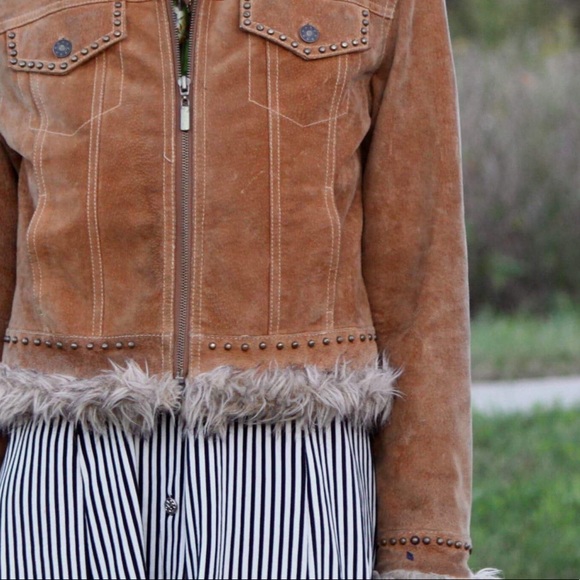 COPY - Penny Lane Coat, Vintage, Shearling Studded - Picture 9 of 9